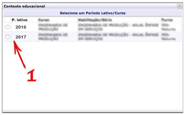 periodo letivo