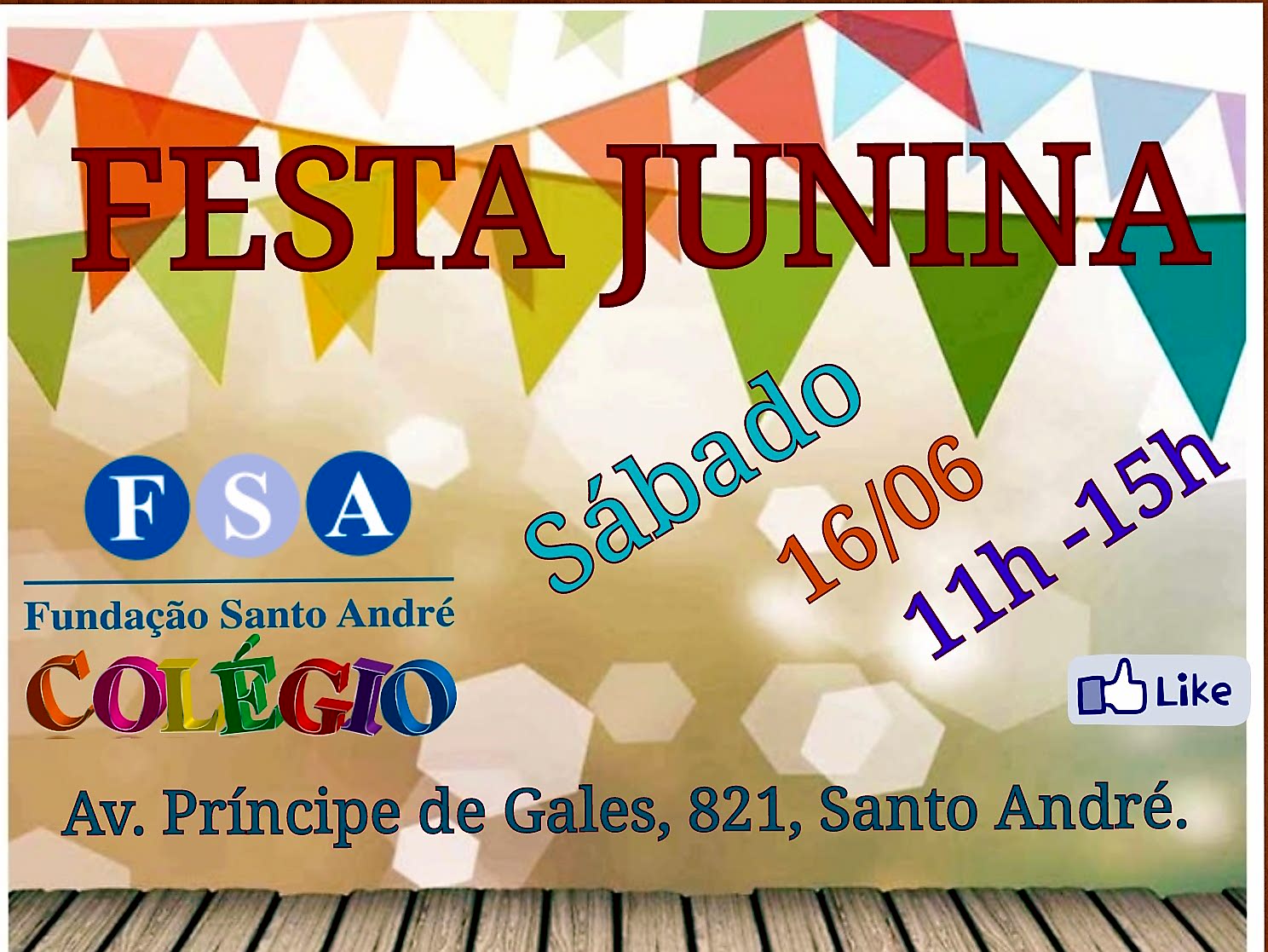 Você está visualizando atualmente Colégio da Fundação realiza Festa Junina com DJs e músicas típicas