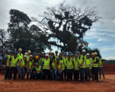 Alunos de Eng. Civil da Fundação visitam obras do Rodoanel