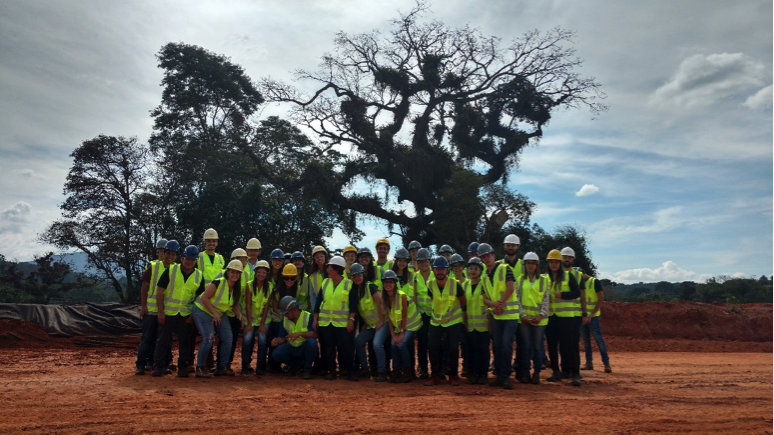 Você está visualizando atualmente Alunos de Eng. Civil da Fundação visitam obras do Rodoanel