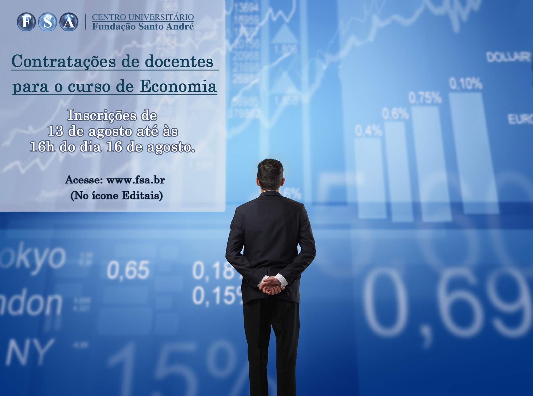 Você está visualizando atualmente Contratação de professores para o curso de Economia