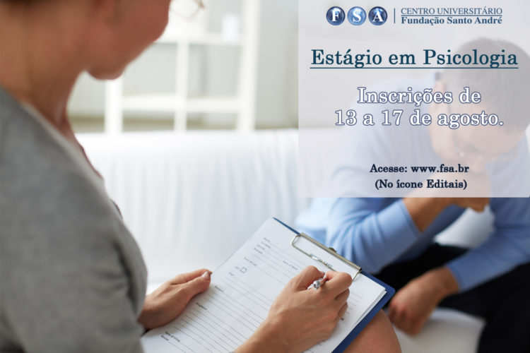 FSA abre processo seletivo para vaga de estágio em Psicologia