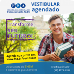 Fundação Santo André prorroga as inscrições do Vestibular Agendado até ao dia 14 de agosto