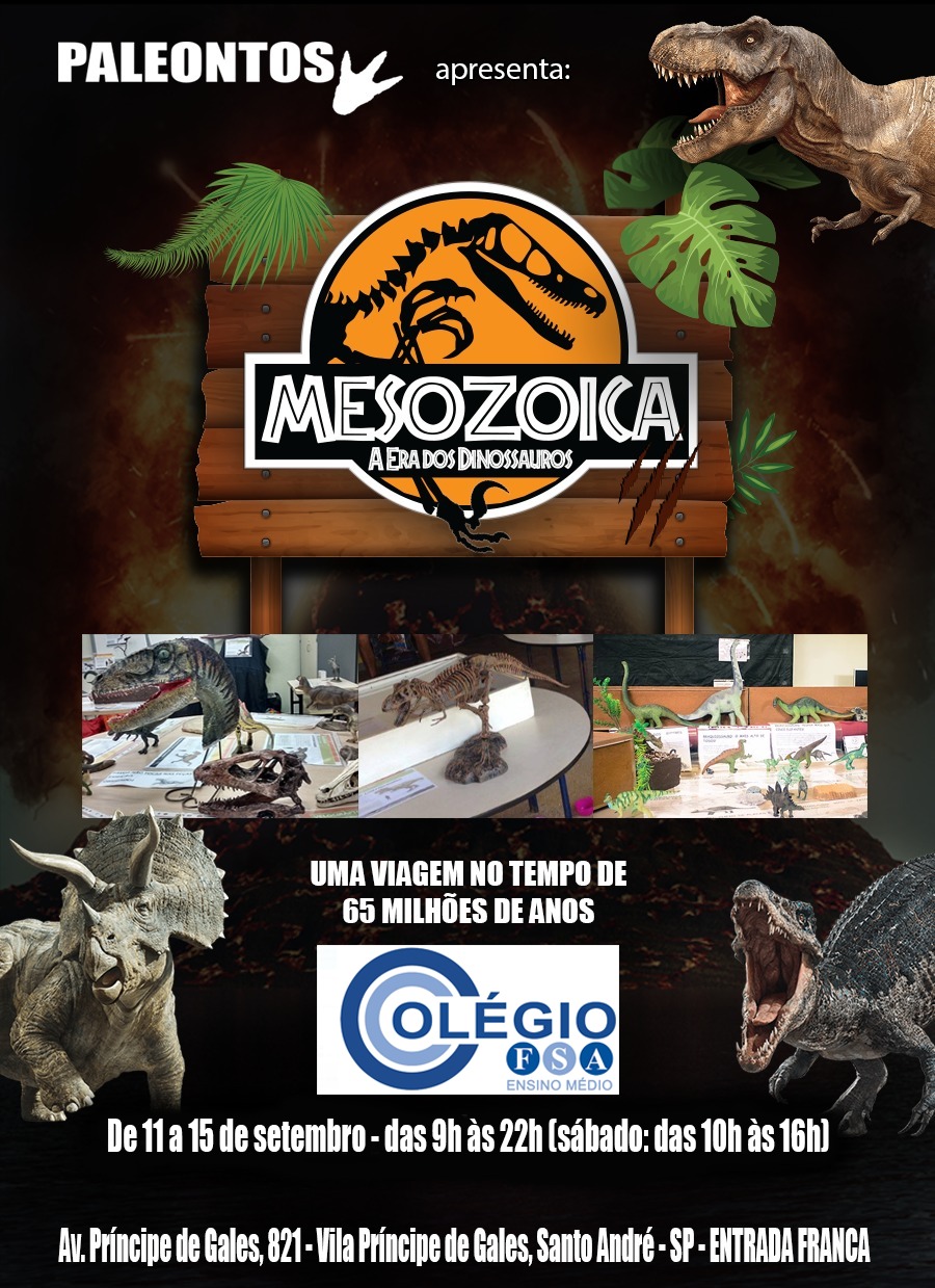 Você está visualizando atualmente Fundação Santo André traz de volta Expo Mesozoica  “A Era dos Dinossauros”