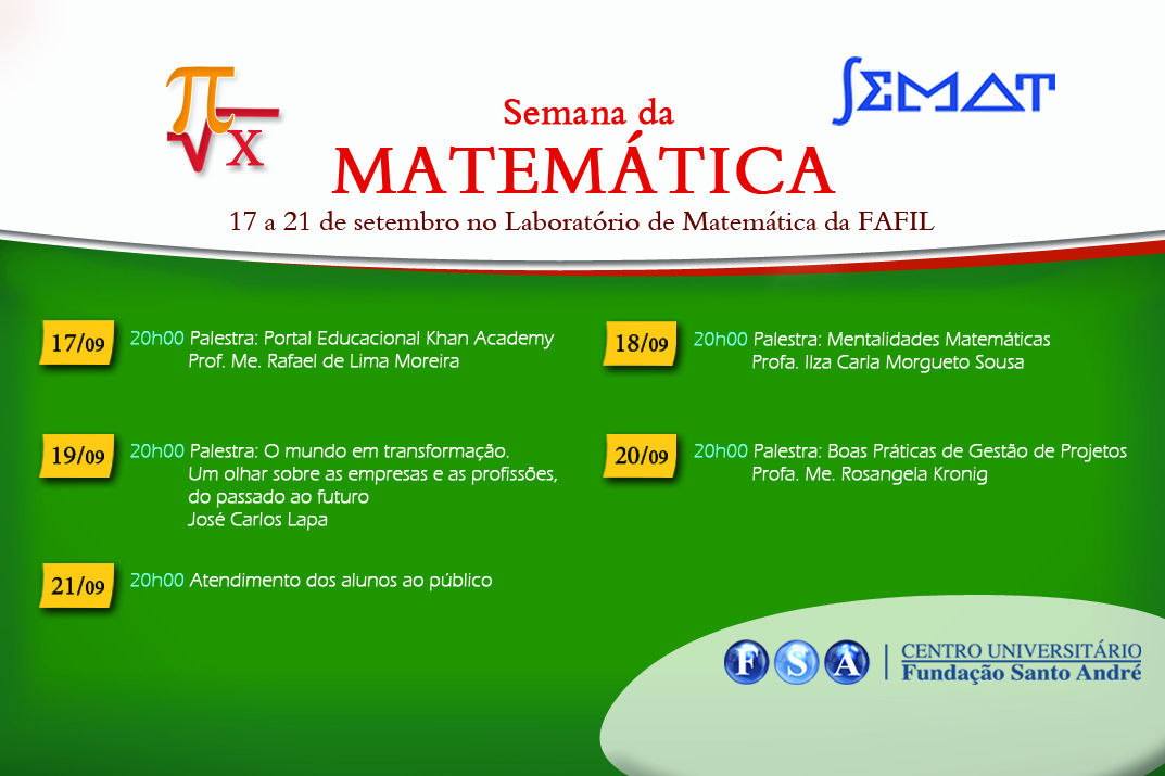 Você está visualizando atualmente Semana da Matemática 2018