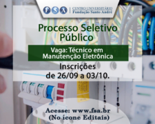 Fundação Santo André abre edital para Técnico em Manutenção Eletrônica