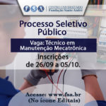 Fundação Santo André abre edital para Técnico em Manutenção Mecatrônica
