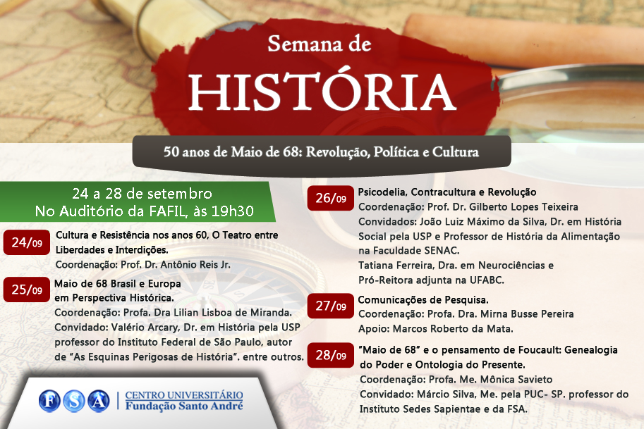 Você está visualizando atualmente Semana de História 2018