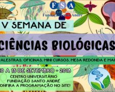 V Semana de Biologia – Centro Universitário Fundação Santo André