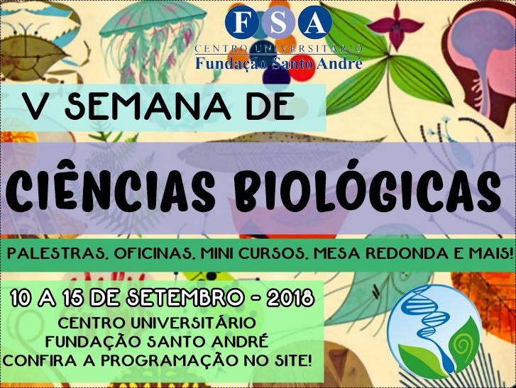 V Semana de Biologia – Centro Universitário Fundação Santo André