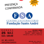 Fundação Santo André participa do 12º Fórum ABC – Exposição Teenager de Universidades e Profissões