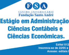 Fundação Santo André contrata estagiários para o Setor de Arrecadação e Cobrança