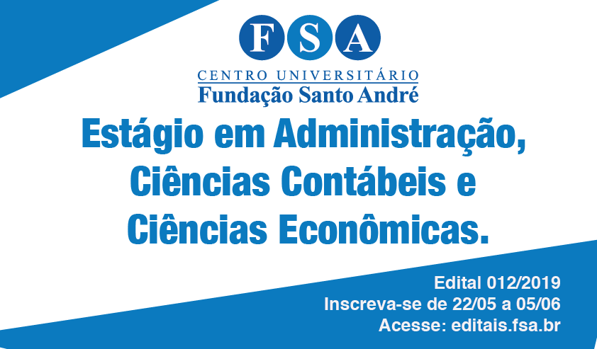 Você está visualizando atualmente Fundação Santo André contrata estagiários para o Setor de Arrecadação e Cobrança