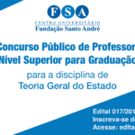 Fundação Santo André contrata professores de Direito