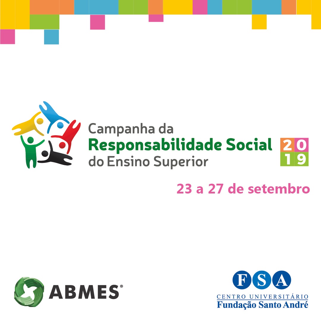 Você está visualizando atualmente Centro Universitário Fundação Santo André realizará Semana da Responsabilidade Social