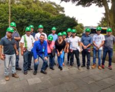 Alunos do curso de Pós-Graduação de Engenharia de Segurança Trabalho realizam visita na empresa Unipar Indupa S/A