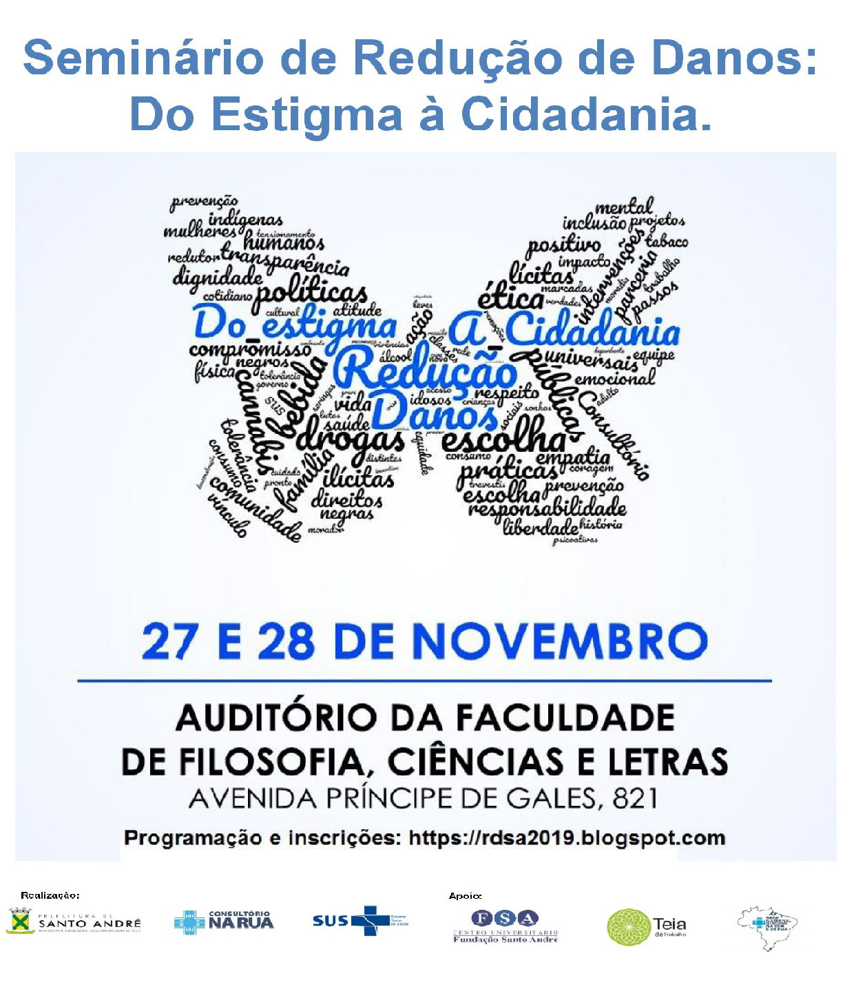 Você está visualizando atualmente Seminário de Redução de Danos: Do Estigma à Cidadania