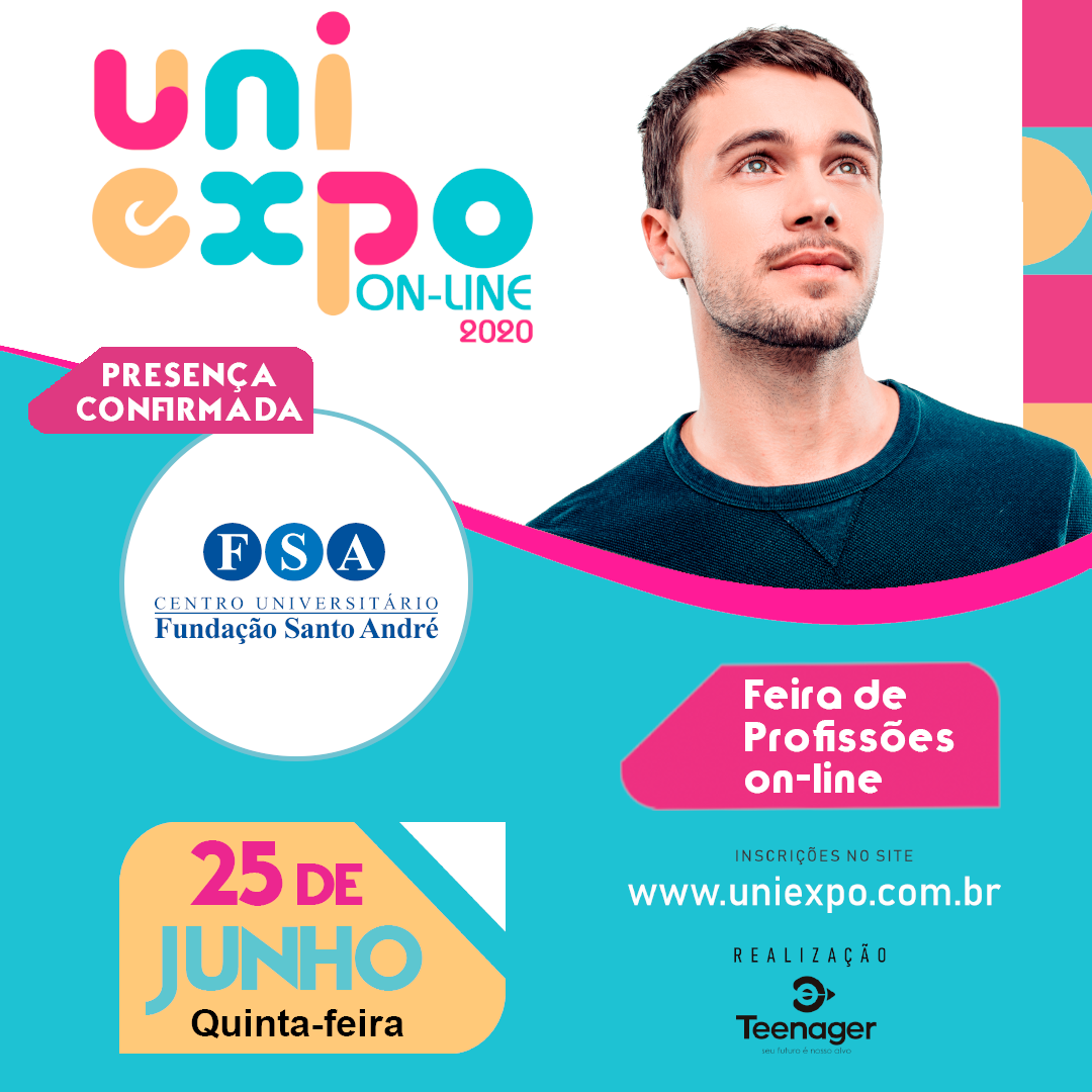 Você está visualizando atualmente Fundação Santo André participará da Uniexpo On-line – ABC e Baixada Santista