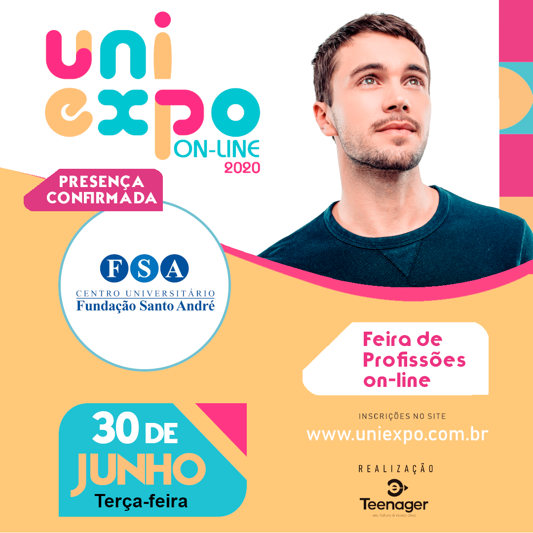 Você está visualizando atualmente Fundação Santo André participará da Uniexpo On-line – São Paulo e Região