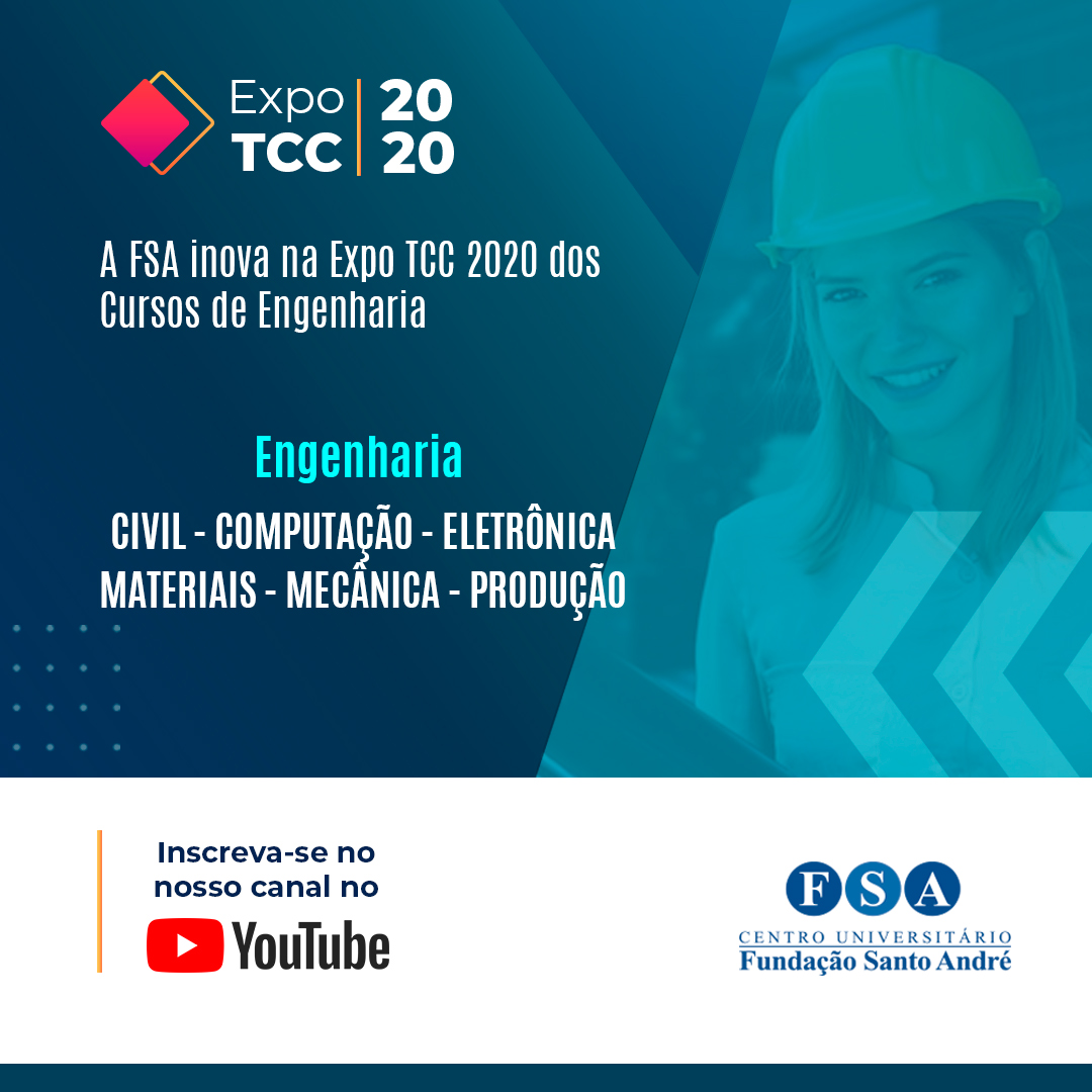 Você está visualizando atualmente FSA inova na Expo TCC 2020 dos Cursos de Engenharia