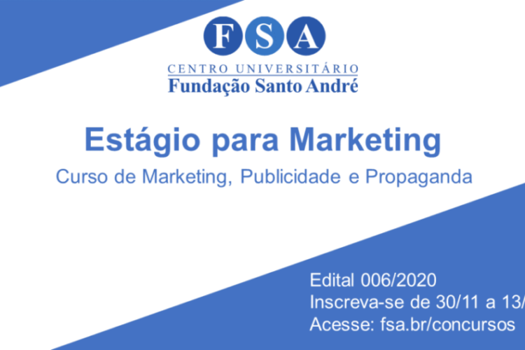 Fundação Santo André seleciona estagiários