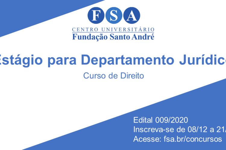 Fundação Santo André seleciona estagiários
