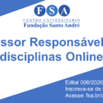 Fundação Santo André contrata “Professor responsável para disciplinas online”