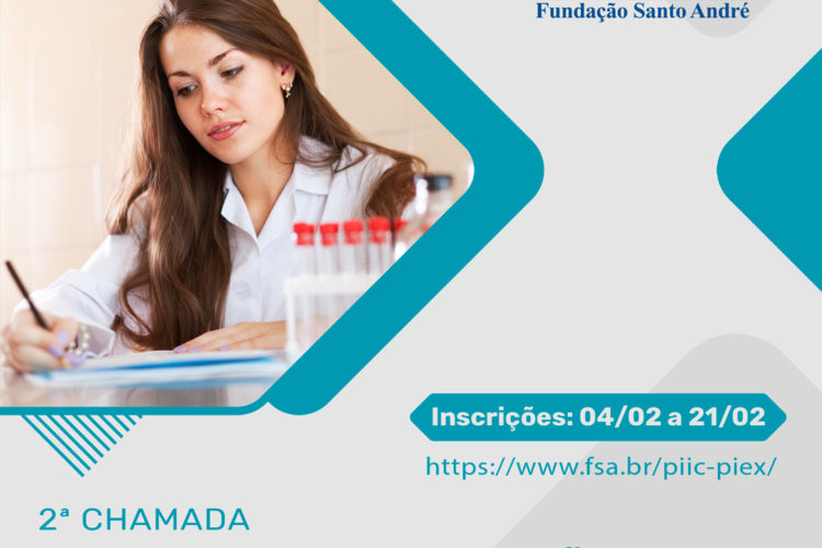 2ª Chamada PIIC PIEX 2021 – Inscrições abertas