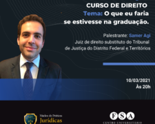 Fundação Santo André recebe o Juiz Samer Agi para aula Magna do Curso de Direito