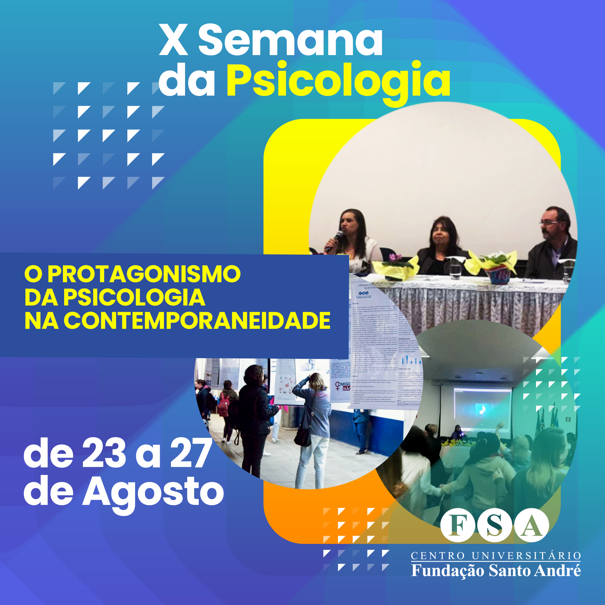 Você está visualizando atualmente Fundação Santo André realiza 10ª Semana de Psicologia