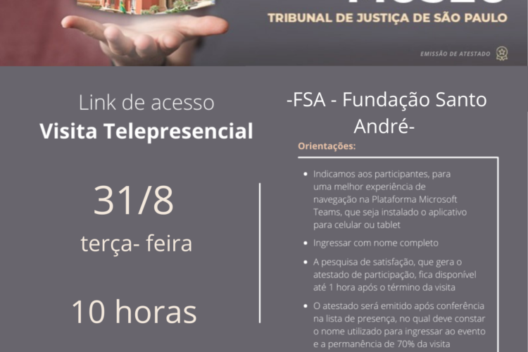 FSA promove visita monitorada ao Museu da Justiça