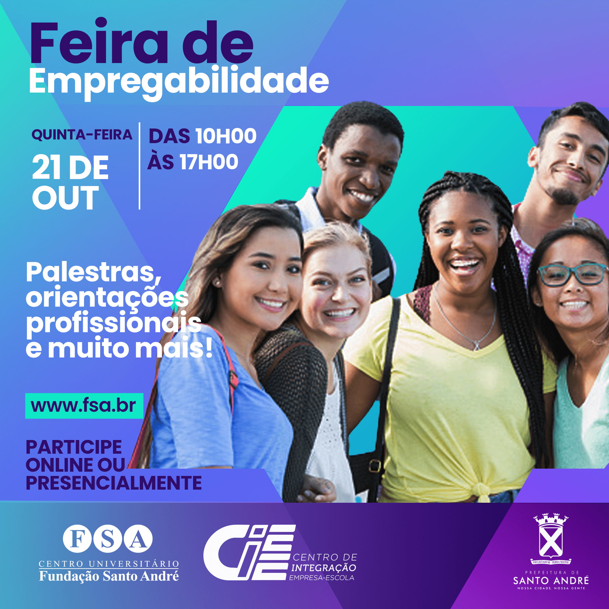 Você está visualizando atualmente Centro Universitário Fundação Santo André promove Feira de Empregabilidade