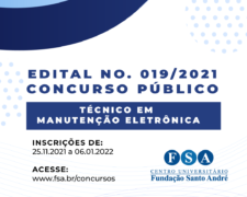 Fundação Santo André contrata Técnico em Manutenção Eletrônica