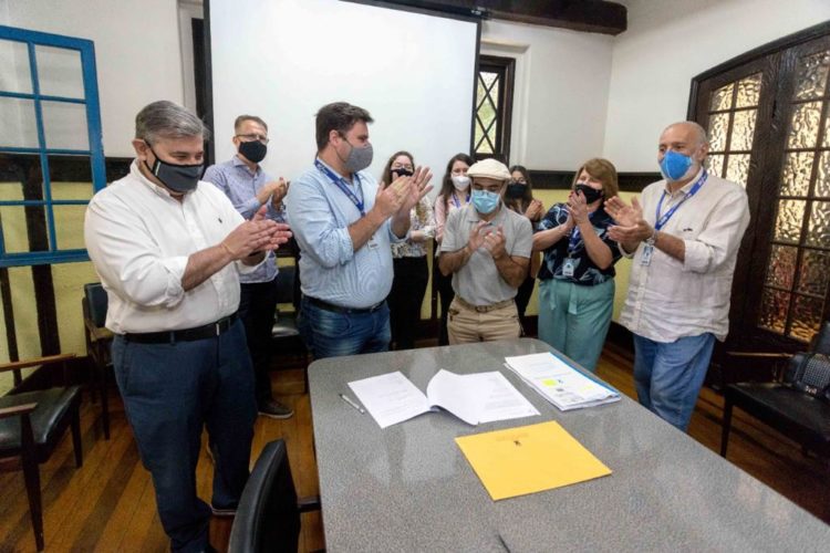 Fundação Santo André e Prefeitura de Santo André oficializam parceria para requalificação de espaços urbanos