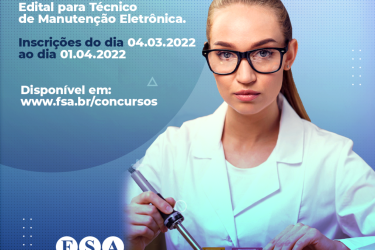 Fundação Santo André contrata Técnico em Manutenção Eletrônica