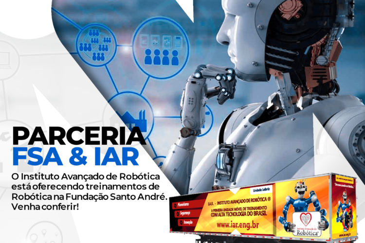 Fundação Santo André faz parceria com Instituto Avançado de Robótica