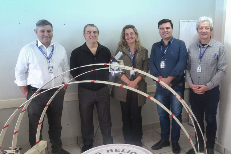 O Heliodon é o mais novo equipamento do laboratório de Conforto Ambiental do Centro Universitário Fundação Santo André