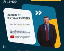 Professor do curso de direito da Fundação Santo André ministra palestra na Semana Jurídica organizada pela Escola do Legislativo de Santo André