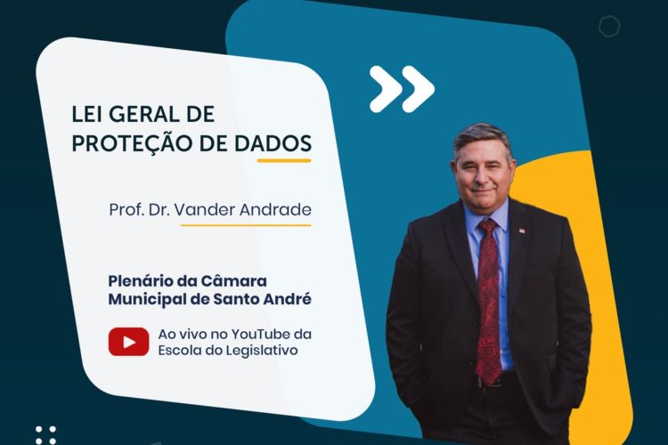 Professor do curso de direito da Fundação Santo André ministra palestra na Semana Jurídica organizada pela Escola do Legislativo de Santo André