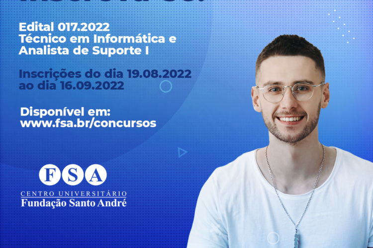 Fundação Santo André contrata Técnico em Informática e Analista de Suporte