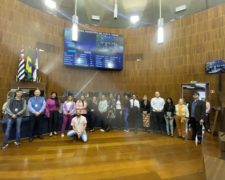 Alunos do curso de Direito realizam visita técnica à Câmara Legislativa de Santo André
