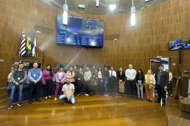 Alunos do curso de Direito realizam visita técnica à Câmara Legislativa de Santo André