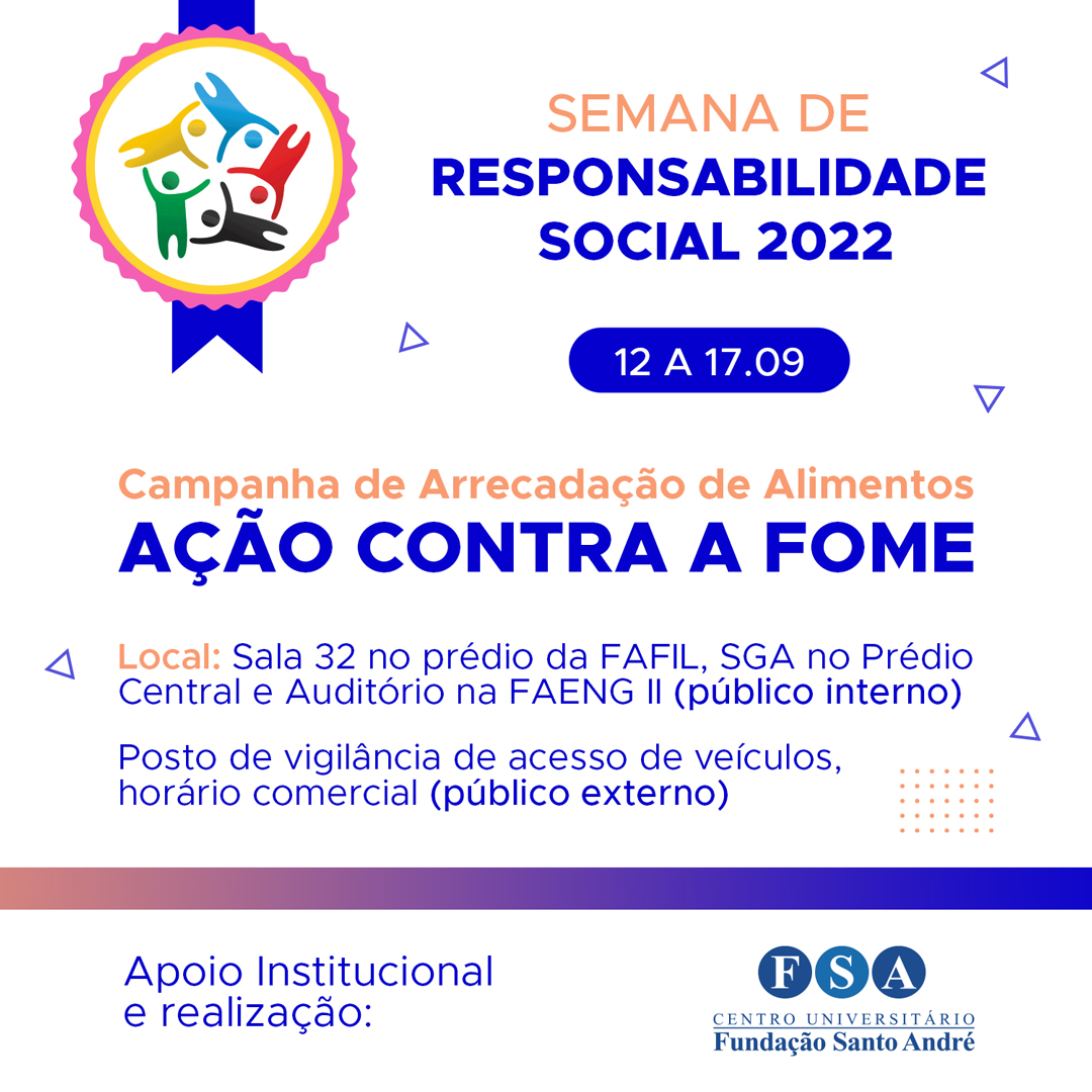 Você está visualizando atualmente Responsabilidade Social – Um princípio e uma prática na FSA