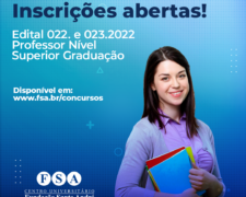 Fundação Santo André contrata Professor Nível Superior Graduação