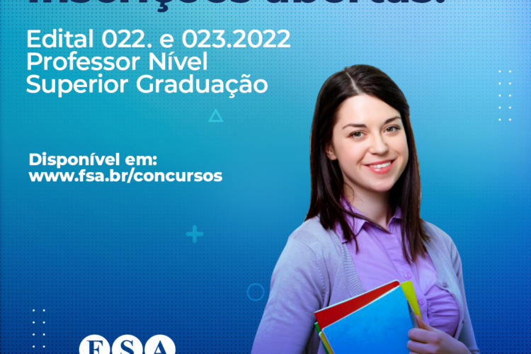 Fundação Santo André contrata Professor Nível Superior Graduação