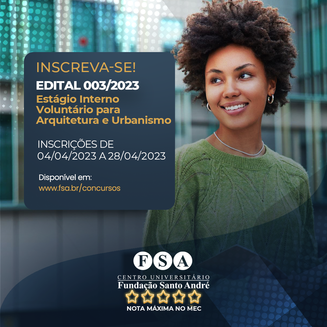Você está visualizando atualmente <a href="https://www.fsa.br/fundacao-santo-andre-seleciona-estagiarios-32/">Fundação Santo André seleciona estagiários</a>