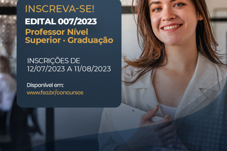 Fundação Santo André contrata Professor Nível Superior Graduação
