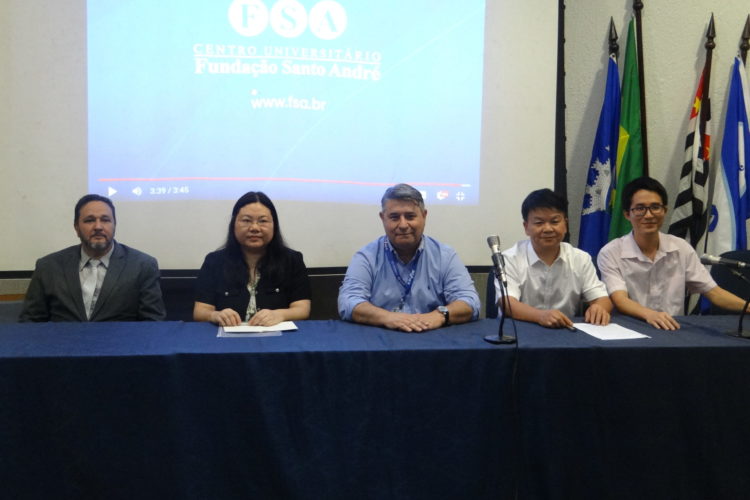Fundação Santo André recebe comitiva chinesa da Universidade de Hunan