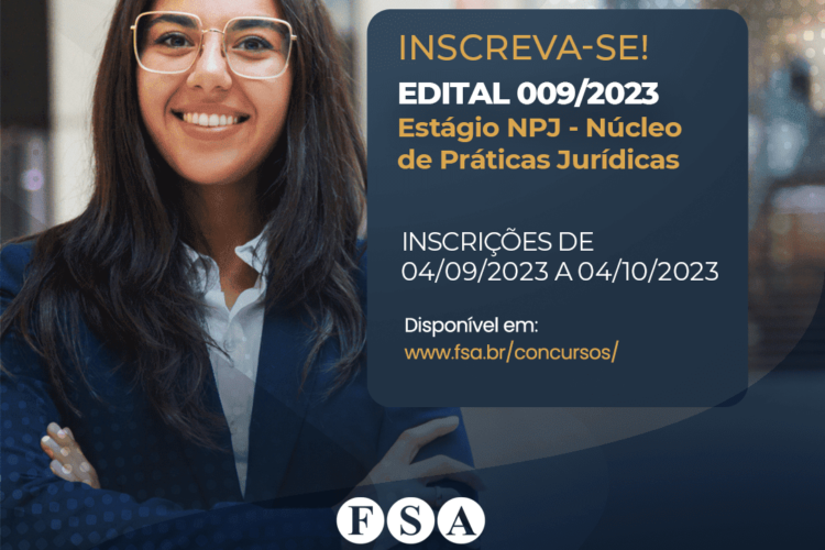 Fundação Santo André abre vagas para estágio NPJ (Núcleo de Prática Jurídica)