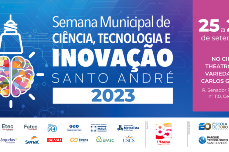 Fundação Santo André participa da Semana Municipal de Ciência, Tecnologia e Inovação 2023